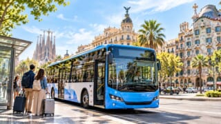 バルセロナ空港から市内へ|Aerobusの乗り方・料金・所要時間を実体験で紹介